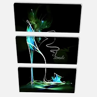 Designart - Green High Heel Show