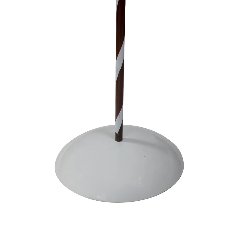 Solar-Powered North Pole Light Up Lantern Post Christmas Sign - 49.75"