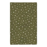 Family Greatest Gift Green Twinkle Tea Towel - Set of 2