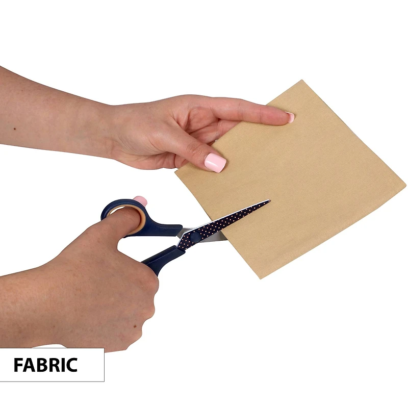 SINGER® Paisley Polka Dot Printed 8.5" Fabric Scissors & 5.5" Detail Craft Scissors Set