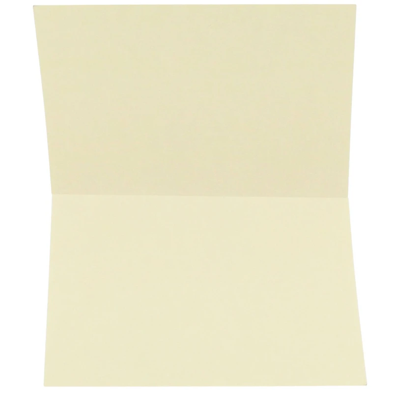 JAM Paper A1 Ivory Blank Foldover Cards