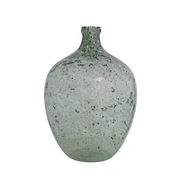 Hello Honey® 15" Green Recycled Glass Vase