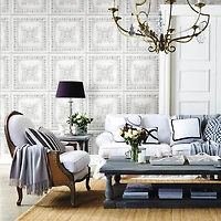 NuWallpaper Reclaimed Tin Peel & Stick Wallpaper