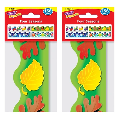 Trend Enterprises® Terrific Trimmers® Four Seasons Variety Pack, 312ft.