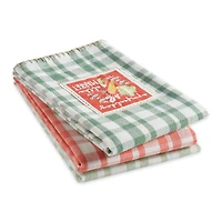 Fresh Market Embellished Dishtowel (Set of 3)