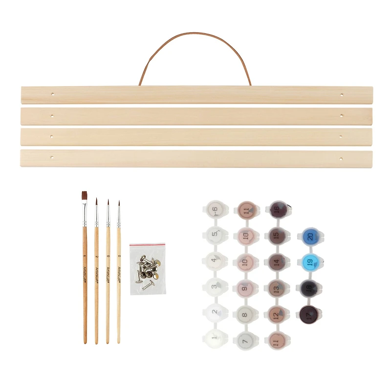 16" x 20" White Cat Paint-by-Number Kit by Artist's Loft®