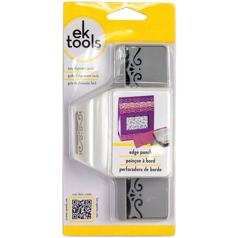 EK Tools™ Elegant Flourish Scroll Edge Punch