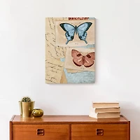 Butterfly Collage 12" x 16" Canvas Wall Art