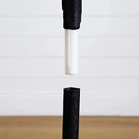 4ft. Pre-Lit Artificial Halloween Spider Twig Tree with 48 Purple LED Lights