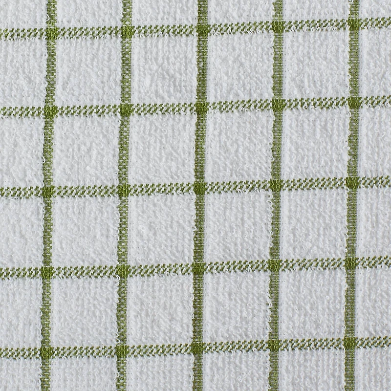 DII® Combo Windowpane Dishcloth Set