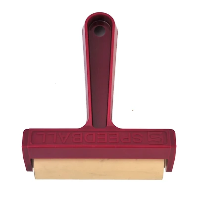 Speedball® 4" Brayer with Soft Rubber Carded Pop-In Roller