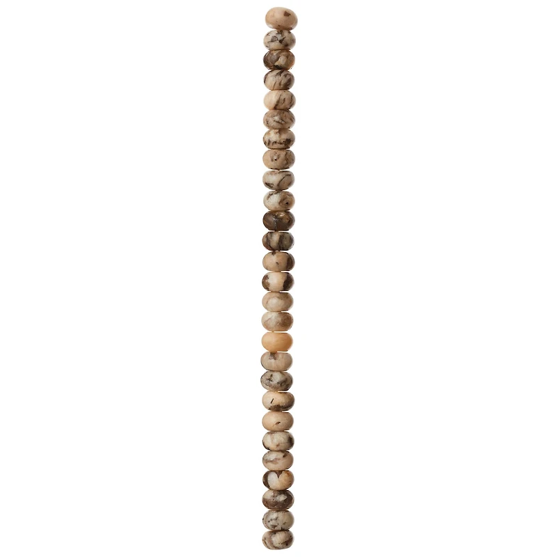 Feldspar Rondelle Beads by Bead Landing™, 8mm