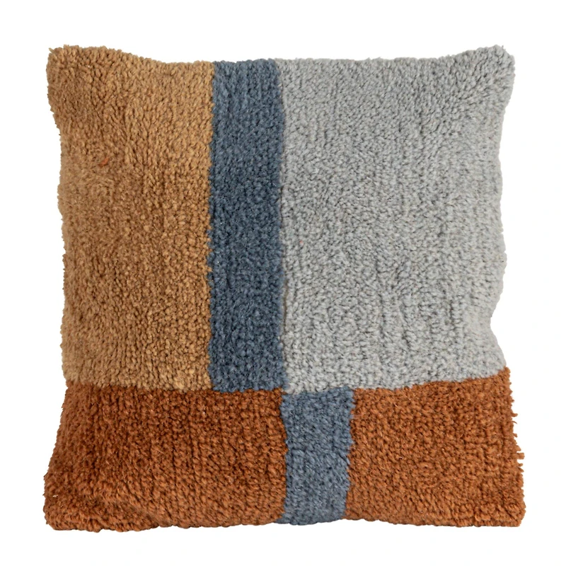 Hello Honey® 18" x 18" Terra Firm Woolen Harmony Pillow