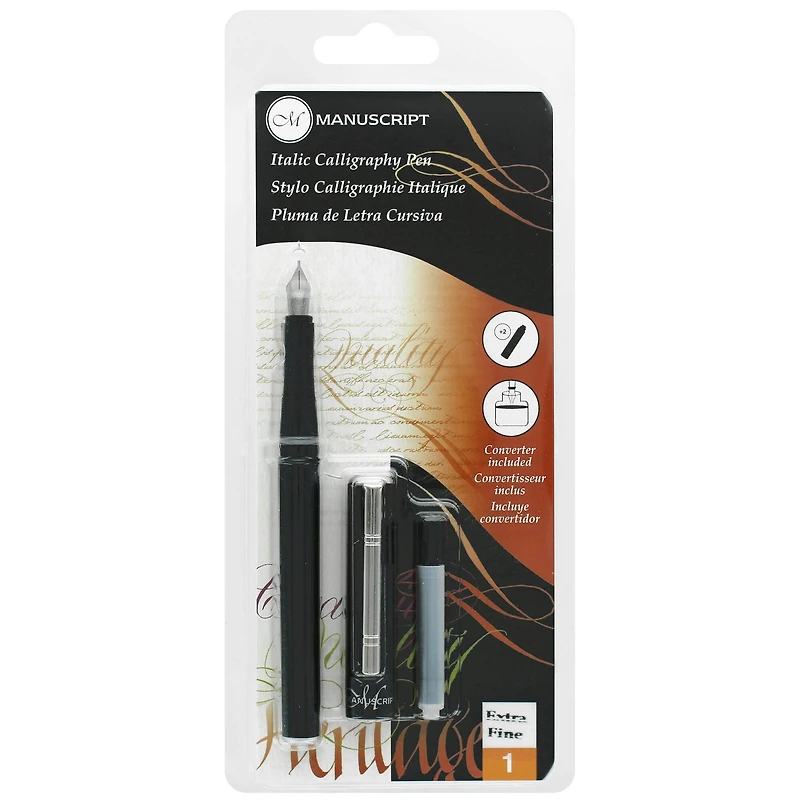 Manuscript Extra Fine Italic Calligraphy Pen Set