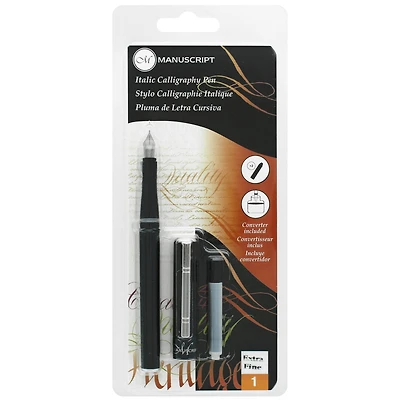 Manuscript Extra Fine Italic Calligraphy Pen Set