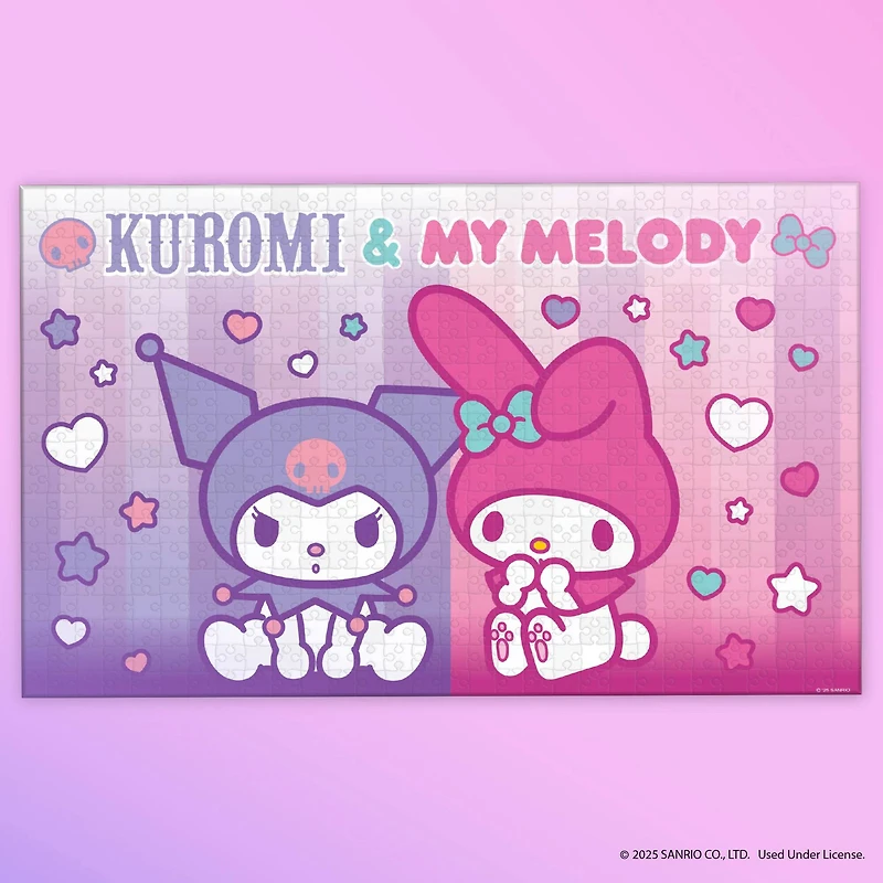 Hello Kitty® My Melody & Kuromi 500 Piece Puzzle
