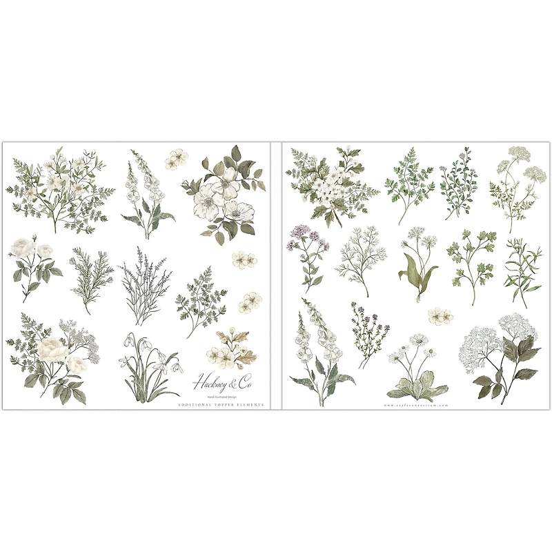 Craft Consortium Belle Fleur Double-Sided Paper Pad