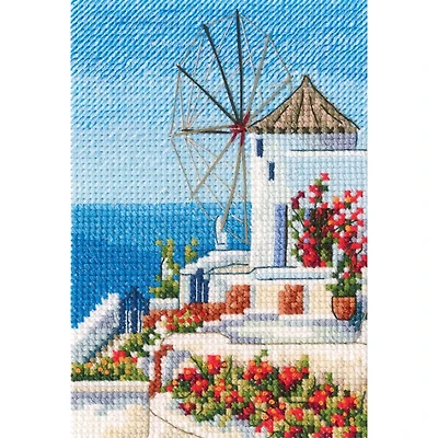 RTO Wind Mill On the Shore Cross Stitch Kit