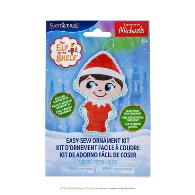 The Elf on the Shelf® Santaverse™ Easy-Sew Ornament Kit