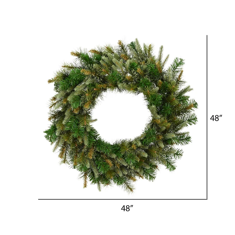 48" Cashmere Artificial Christmas Wreath
