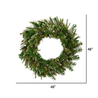 48" Cashmere Artificial Christmas Wreath