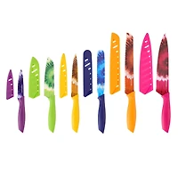 Farberware Rainbow Tie Dye Knife Set