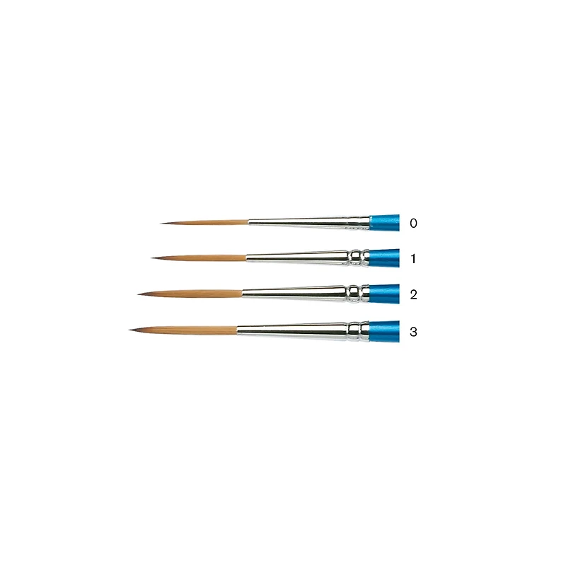 12 Pack: Cotman Watercolour™ Short Handle Rigger Brush, Size 0