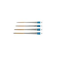 12 Pack: Cotman Watercolour™ Short Handle Rigger Brush, Size 0