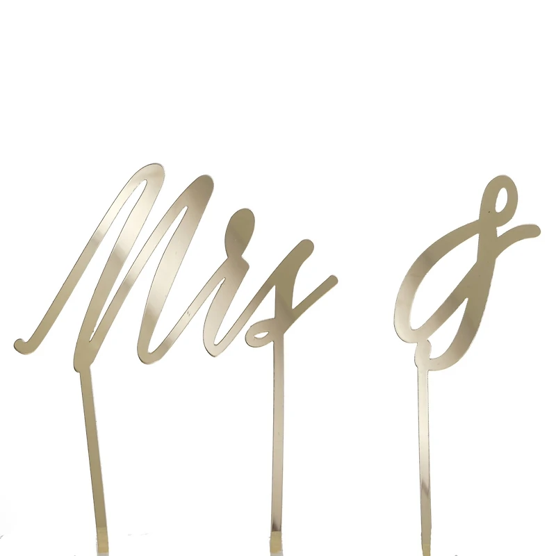 Style Me Pretty Mrs. Cake Topper