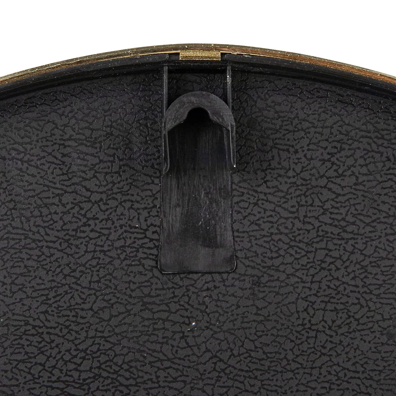 Hello Honey® 13.5" White & Gold Minimalist Aura Wall Clock