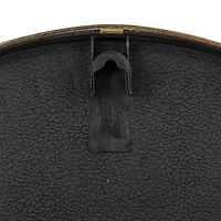 Hello Honey® 13.5" White & Gold Minimalist Aura Wall Clock