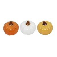 Assorted 3" Ceramic Tabletop Pumpkin, 1pc. by Ashland®