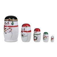 Mr. Christmas Nesting Snowman Family Set