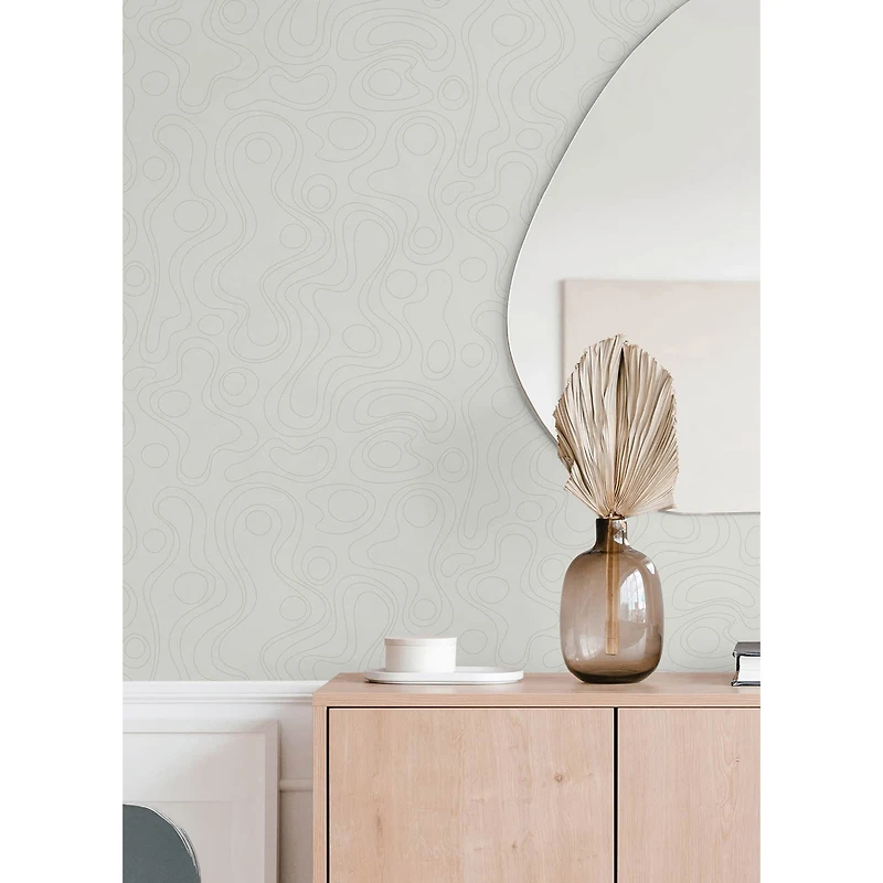 RoomMates Emily Rayna Lineation Peel & Stick Wallpaper