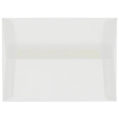 JAM Paper A7 Translucent Vellum Invitation Envelopes