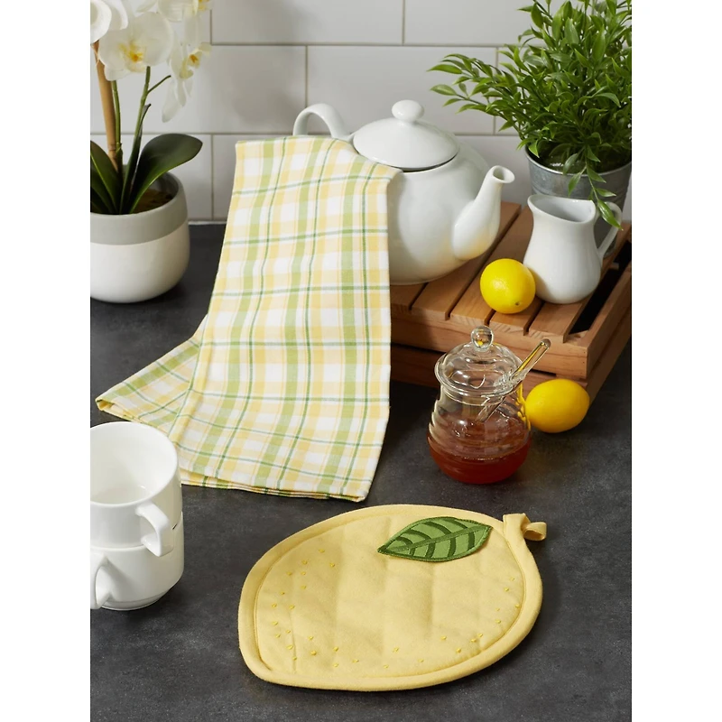 DII® Lemon Potholder Gift Set