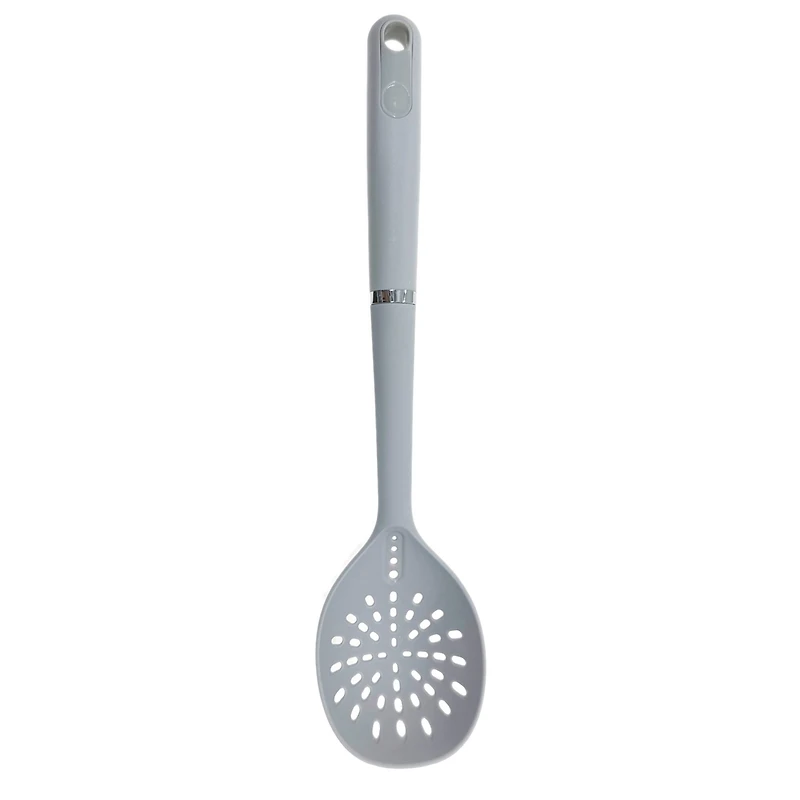 14" White Slotted Spoon by Makery™