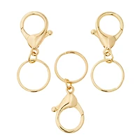 Premium Metals Gold Keyring Lobsters by Bead Landing™