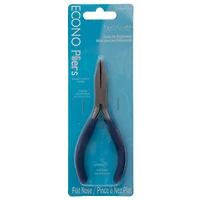 John Bead Multi Purpose Stainless Steel Flat Nose Jewelry Econo Pliers
