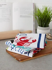 DII® Anchor's Away Collection Sailing Kitchen Dishtowels, 3ct.