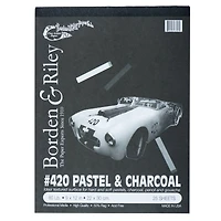 Borden & Riley #420 Pastel & Charcoal Pad,  9" x 12"