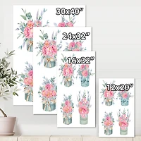 Designart - Collection of Pink Roses