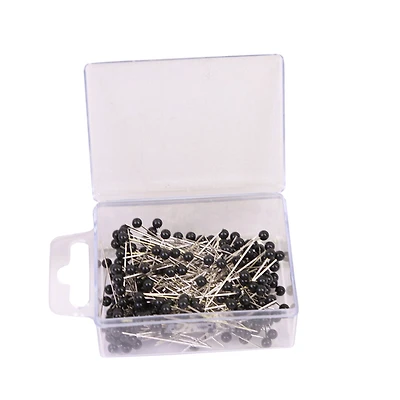 JAM Paper 1.5" Round Black Boutonniere, 250ct.