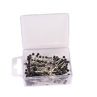 JAM Paper 1.5" Round Black Boutonniere, 250ct.