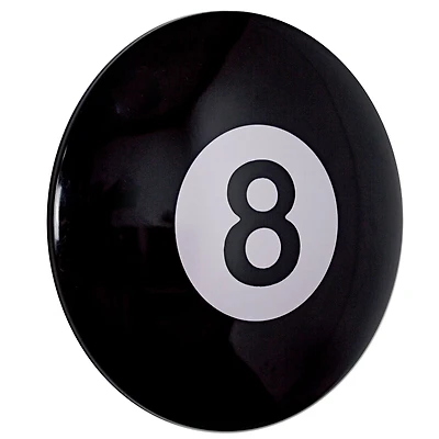 Eight-Ball Dome Metal Sign