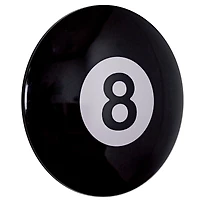 Eight-Ball Dome Metal Sign