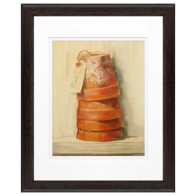 Timeless Frames® Terracotta Pots Wood Framed Wall Art