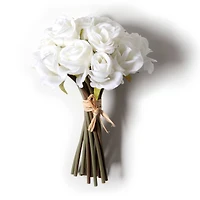 9 Pack: 8" White Mini Rose Bundle Classic Traditions™ by Ashland®