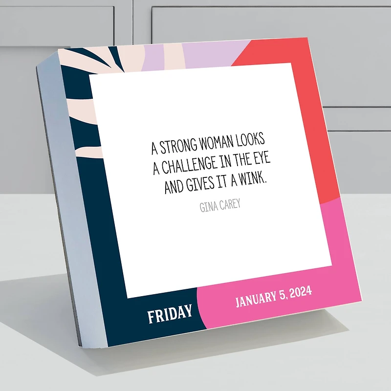 TF Publishing 2024 365 Inspiring Women Daily Desktop Calendar