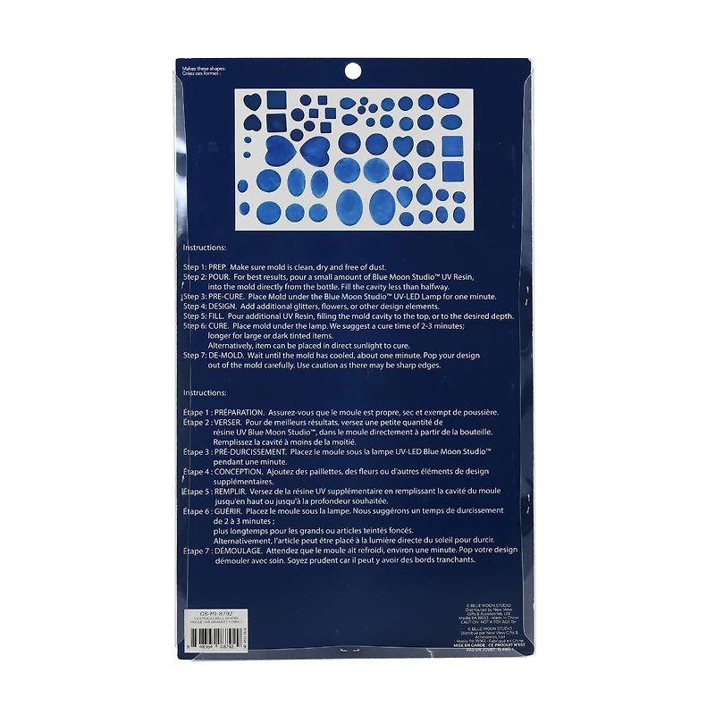 Blue Moon Studio™ UV Resin Craft Large Shapes Mold